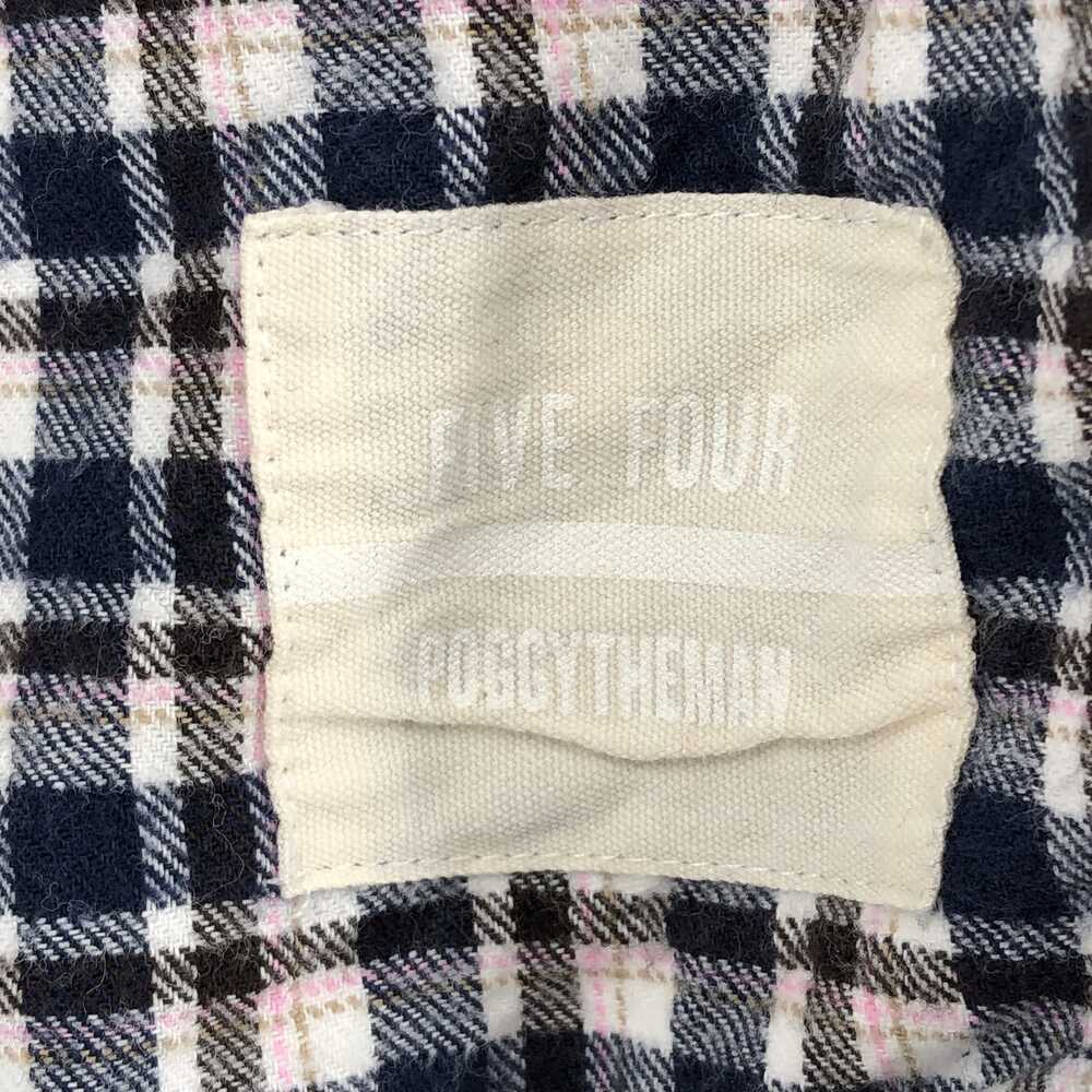 Five Four Blue White Plaid Button-Up Shirt | Mens M - Picture 4 of 6